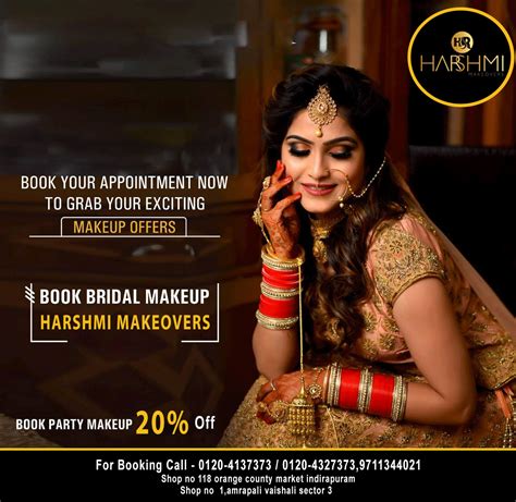 bookings open for bridal makeup